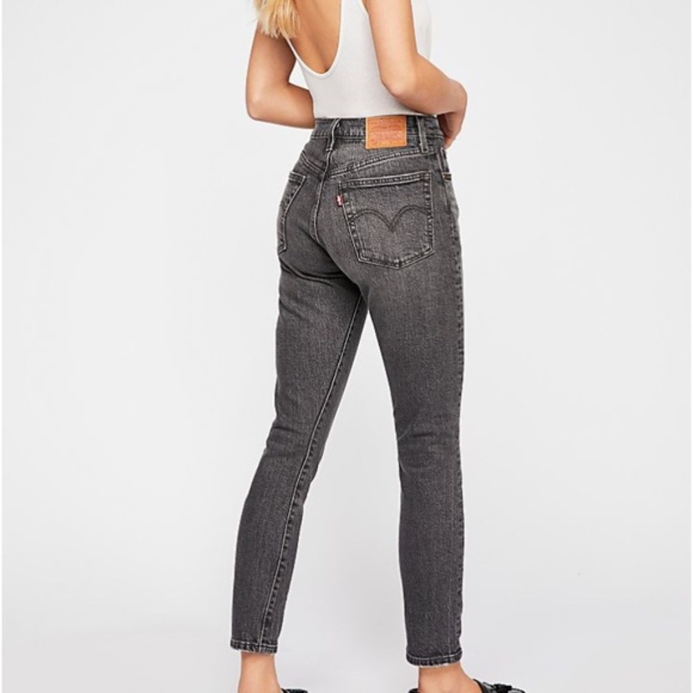 Levi's 501 Skinny Jeans Coal Black - Picture 8 of 8